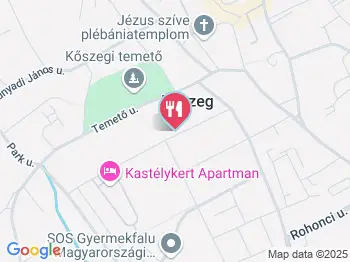 Jagodics Pince Kőszeg a térképen