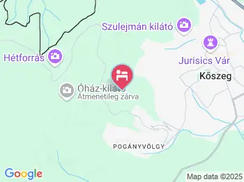 Keresztkút Erdei Pihenőhely Kőszeg a térképen