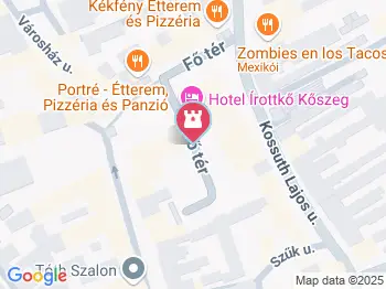 Kőszeg Fő tere Kőszeg a térképen