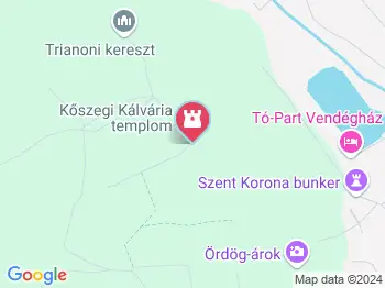 Kőszegi kálvária Kőszeg a térképen