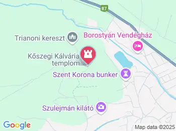 Kőszegi Kálvária-templom Kőszeg a térképen