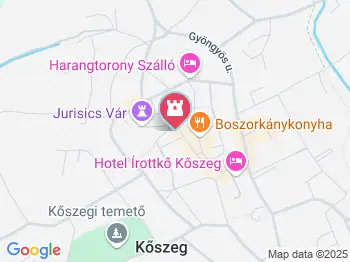 Kőszegi Postamúzeum Kőszeg a térképen
