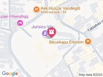 Kőszegi Várszínház Kőszeg a térképen