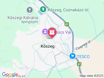 A legkisebb magyar barokk ház Kőszeg a térképen