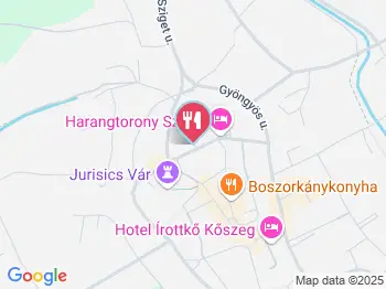 Poncichter Borozó Kőszeg a térképen