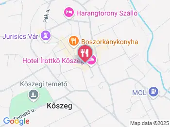 Portré Hotel étterme Kőszeg a térképen