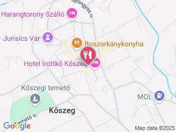 Stella Fagyizó Kőszeg a térképen