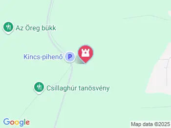 Szálasi-bunker Kőszeg a térképen