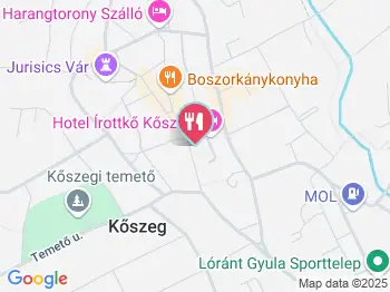 Szulejmán Gyorsétterem Kőszeg a térképen