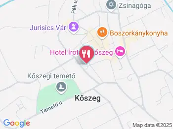 Taverna Flórián Kőszeg a térképen
