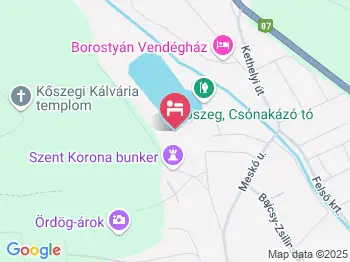 Tó-part Vendégház Kőszeg a térképen