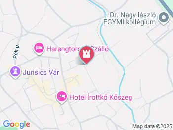 Városi Múzeum - Öregtorony Kőszeg a térképen