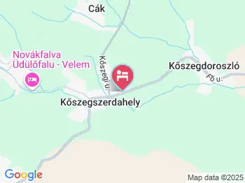 Ró-hegy Vendégház Kőszegszerdahely a térképen