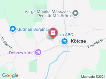 Evangélikus oskolaház - Iskolatörténeti kiállítás Kötcse a térképen