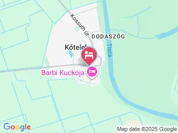 100 éves Vályogház Vendégház Kőtelek a térképen