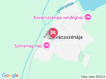 Sziszi Vendégház Kovácsszénája a térképen