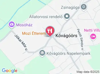 Gasztro-Mozi Étterem Kővágóörs a térképen