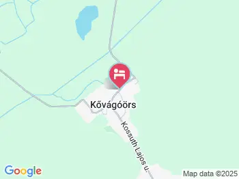 Káli Ház Kővágóörs a térképen