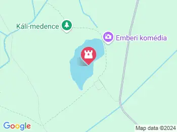 Kornyi-tó Kővágóörs a térképen