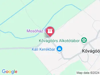 Mosóház Kővágóörs a térképen