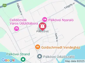 Bajcsy-Zsilinszky Endre Emlékmúzeum Kővágóörs-Pálköve a térképen