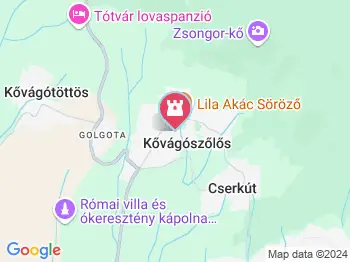 Jakab-hegy Kővágószőlős a térképen