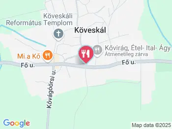 Frankie's Food Truck Köveskál a térképen