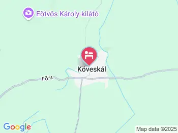 Köveskáli Turistaház Köveskál a térképen