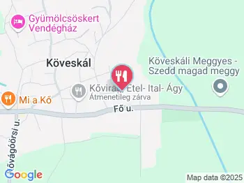 Megálló Büfé Köveskál a térképen