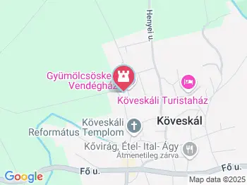 Városkút & Mosóház Köveskál a térképen