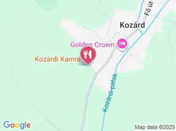 Kozárdi Kamra Kozárd a térképen