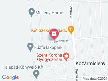 Assisi Szent Ferenc Betegápoló Nővérek temploma Kozármisleny a térképen