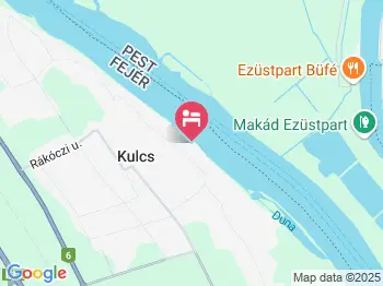 Kulcsi Kikötő és Vendégház Kulcs a térképen