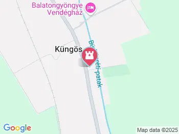 Árpád-házi Szent Kinga Templom Küngös a térképen