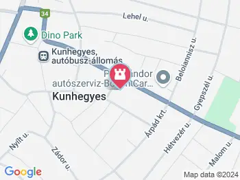 Néprajzi Gyűjtemény Kunhegyes a térképen