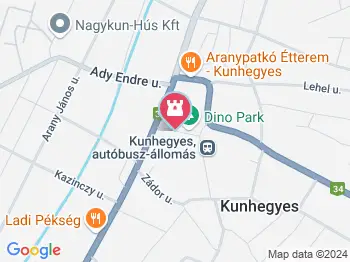 Szélfiú Kunhegyes a térképen