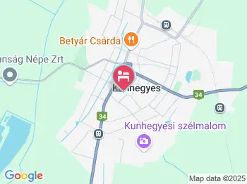 Zita Vendégházak Kunhegyes a térképen