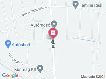 II. világháborús emlékmű Kunmadaras a térképen