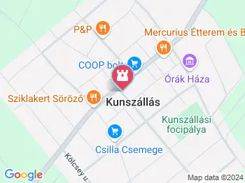 Kunbaba Kunszállás a térképen