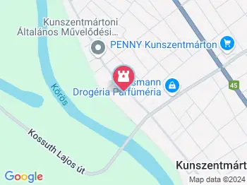 Helytörténeti Múzeum Kunszentmárton a térképen