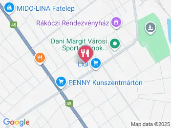 Ír kocsma Kunszentmárton a térképen