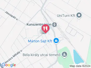 Laci Falatozó Kunszentmárton a térképen