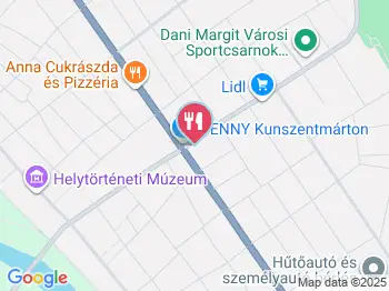 Shemsi albán pékség Kunszentmárton a térképen