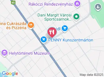 Talmácsi Cukrászda Kunszentmárton a térképen