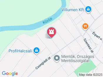 Tüskevár Emlékház Kunszentmárton a térképen