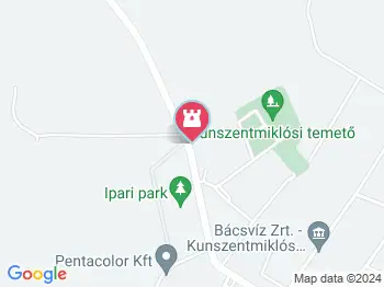 Kunbaba Kunszentmiklós a térképen