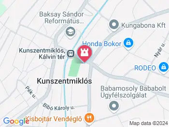 Kunszentmiklósi Strandfürdő Kunszentmiklós a térképen