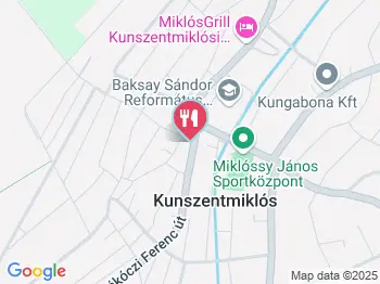 Szentmiklósi Fogadó Kunszentmiklós a térképen