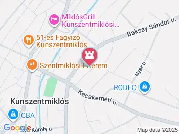 Virágh Kúria - Helytörténeti Gyűjtemény Kunszentmiklós a térképen