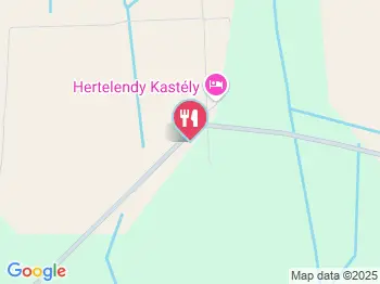 Hertelendy Kastélyszálló étterme Kutas a térképen